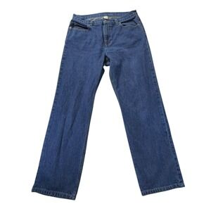 Liz Claiborne Classic Straight Blue Jeans Womens 12 Regular
